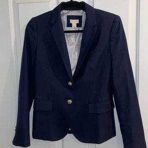 Like-New J. Crew Navy Blazer